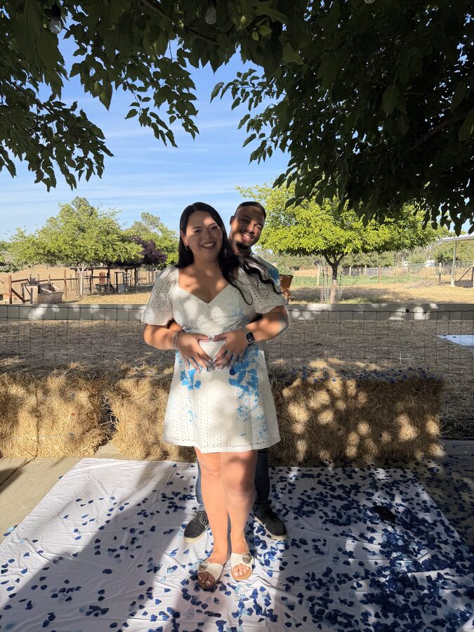 Blue gender reveal